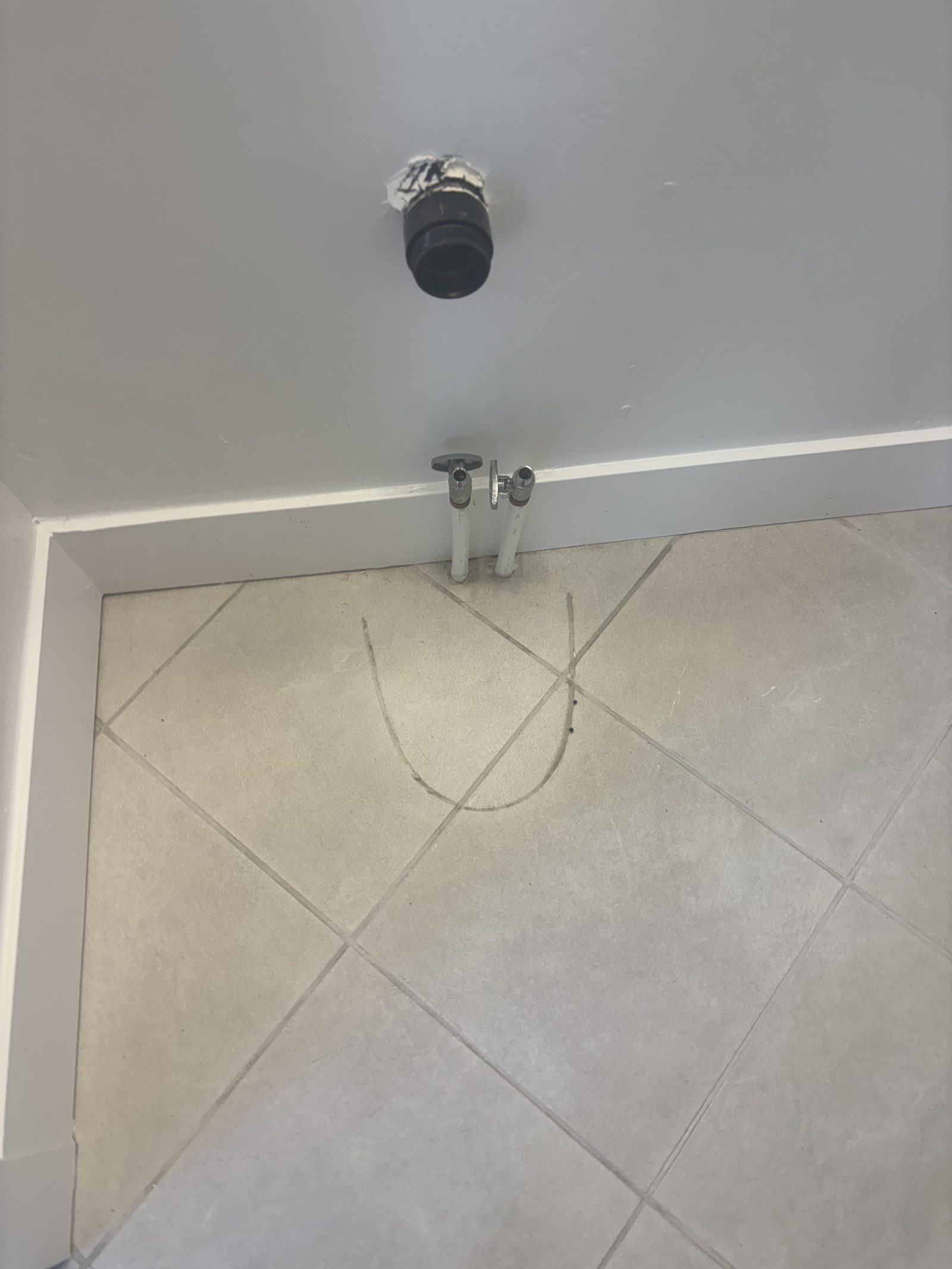 Plumbing rough-in before fixture install by Handy Pro Utah